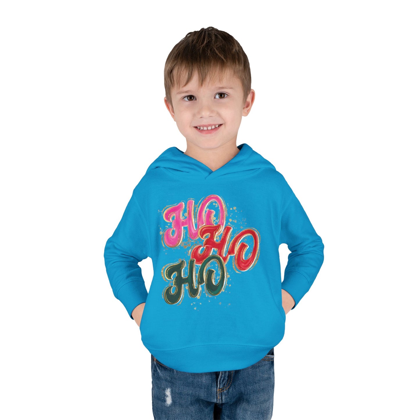 Toddler HO HO HO Hoodie - Rabbit Skins Brand