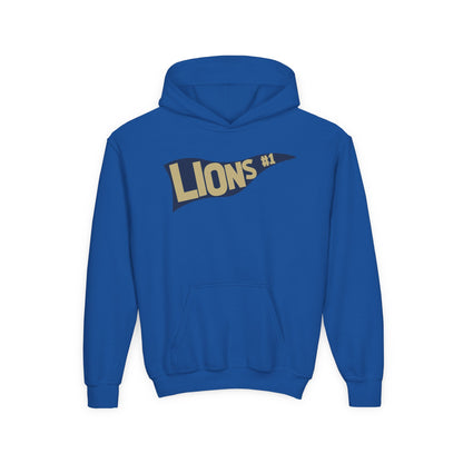 Youth Lions Pennant Hoodie