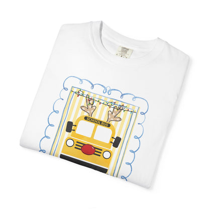 Christmas Bus Driver Tee - Comfort Colors