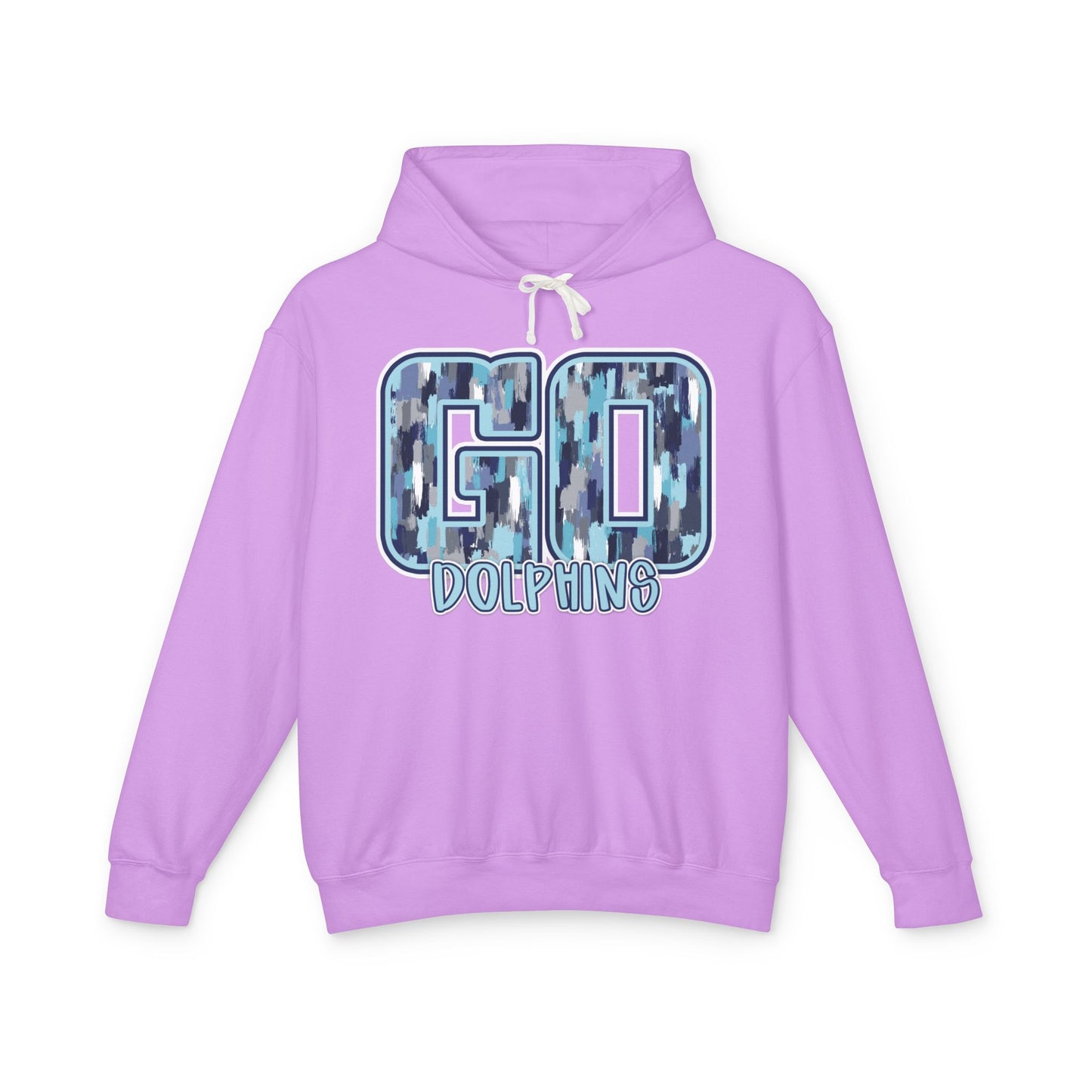 Adult Go Dolphins Hoodie - Comfort Colors