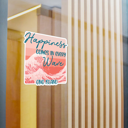 Ono Happiness Wave Vinyl Decals