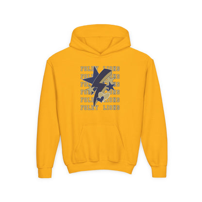 Youth Lions Lightning Stars & Hearts Hoodie