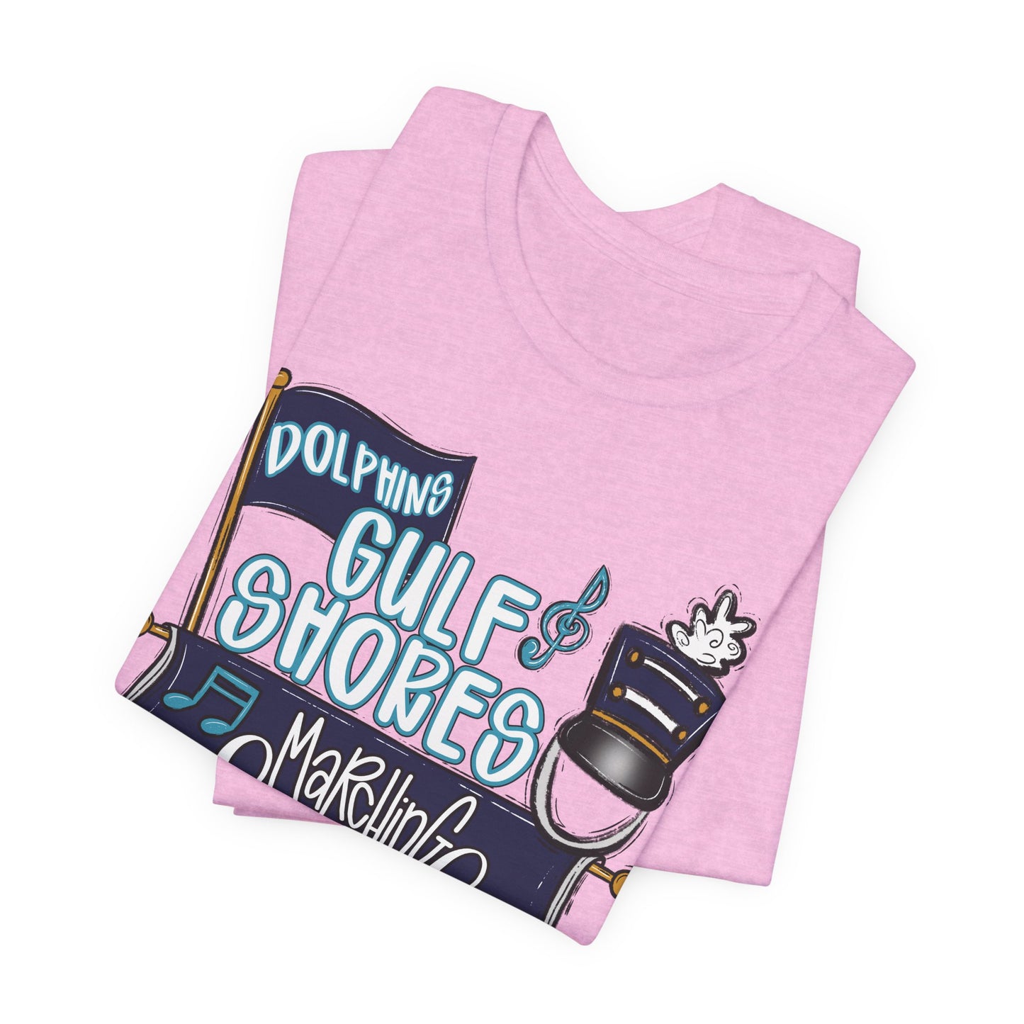 Adult Gulf Shores Band Tee - Bella Canvas