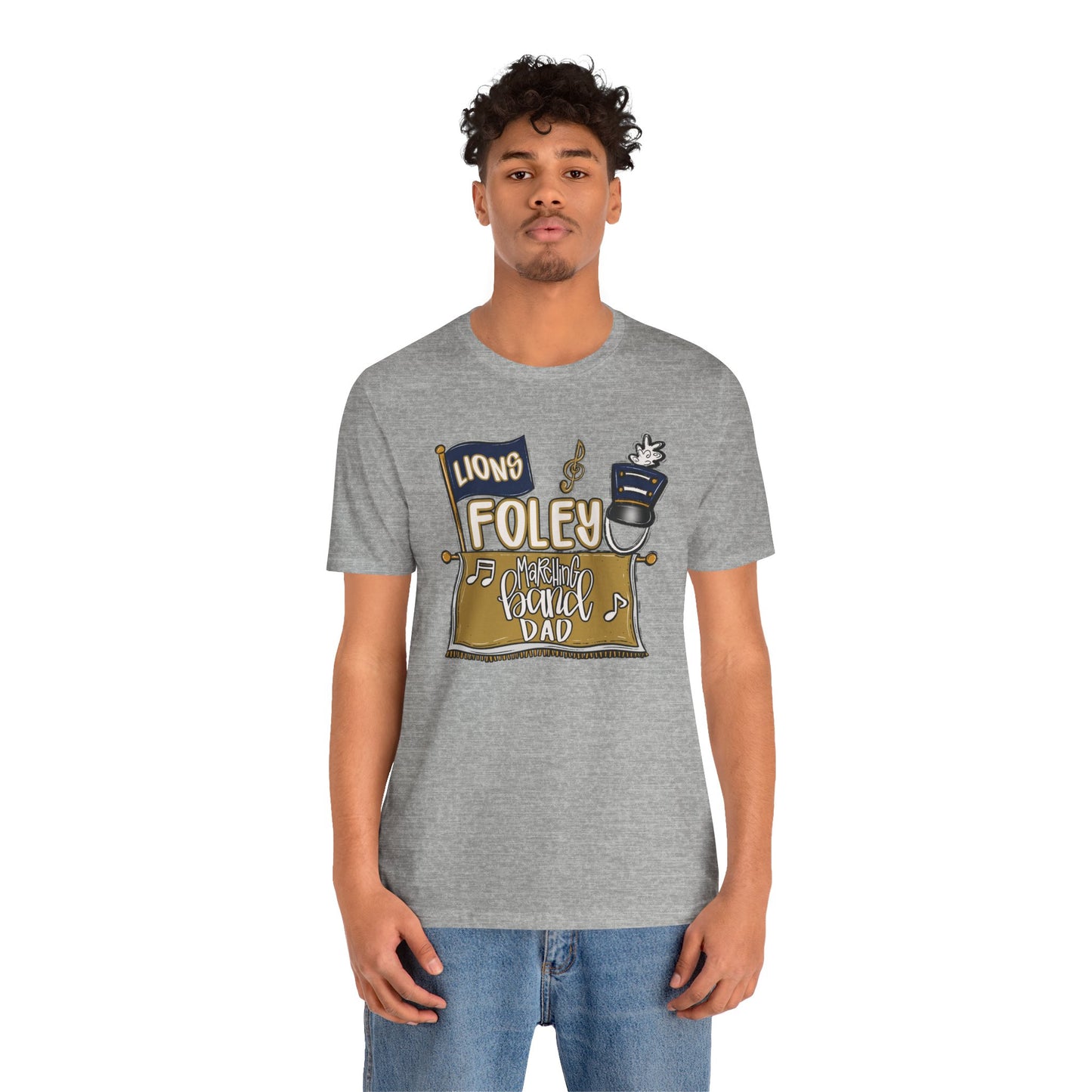 Foley Band Dad Tee - Bella Canvas