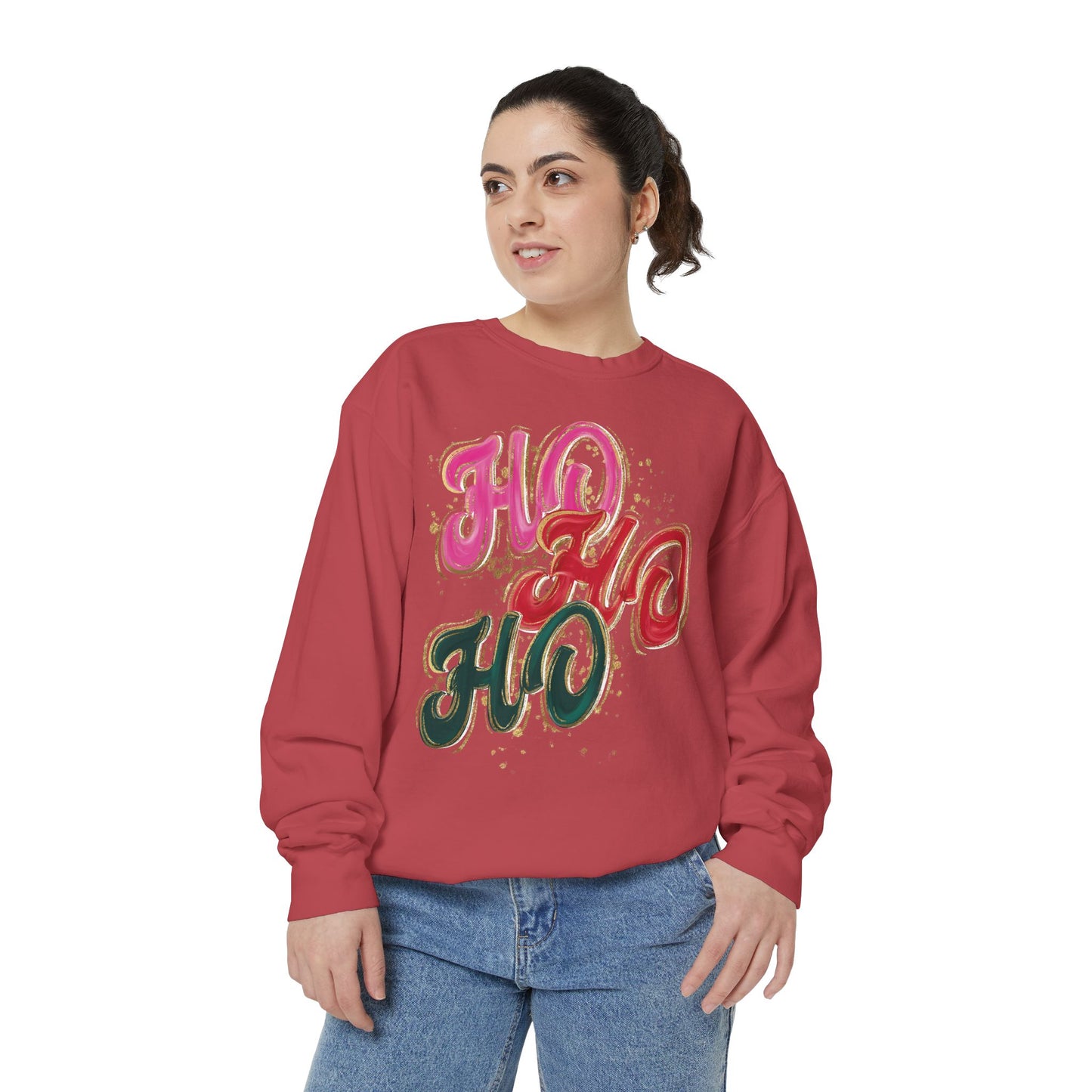 HO HO HO Sweatshirt Comfort Colors