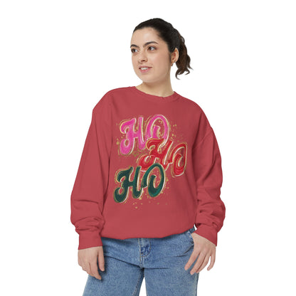 HO HO HO Sweatshirt Comfort Colors