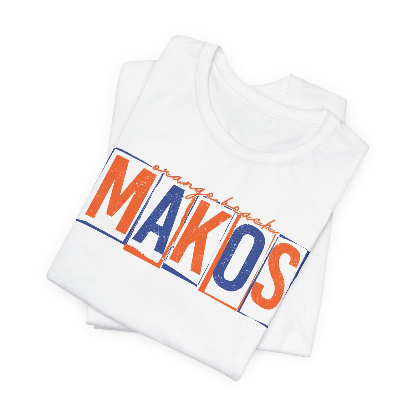Adult Makos Block Tee - Bella Canvas