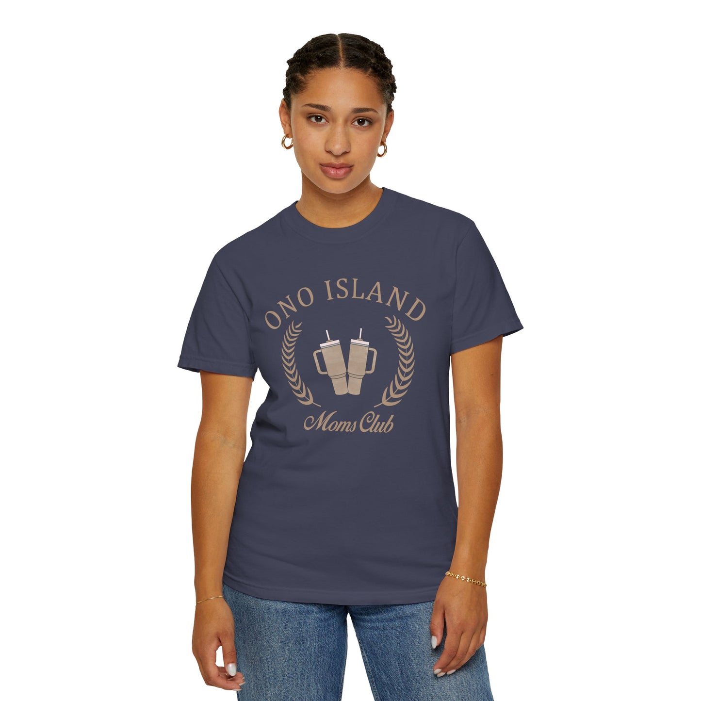 Ono Moms Club Khaki - Comfort Colors