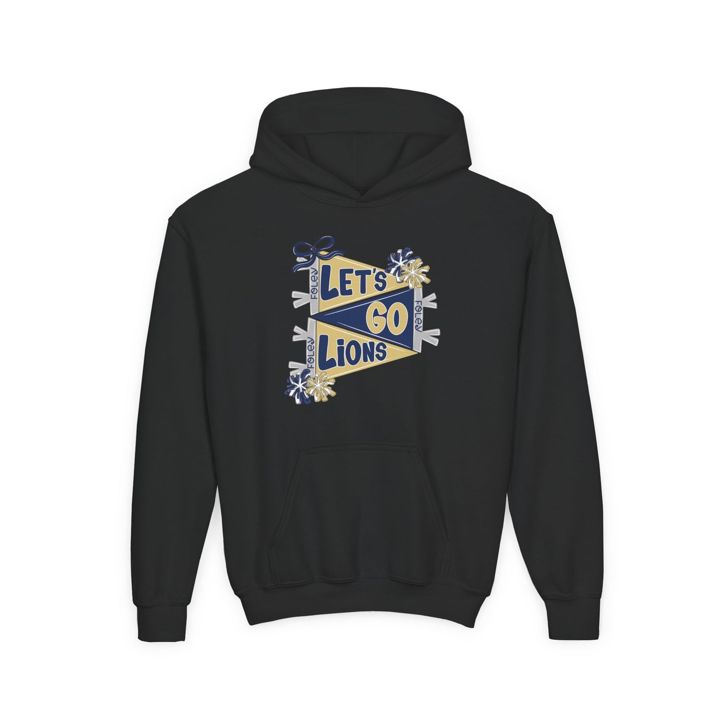 Youth Let's Go Pennant Hoodie