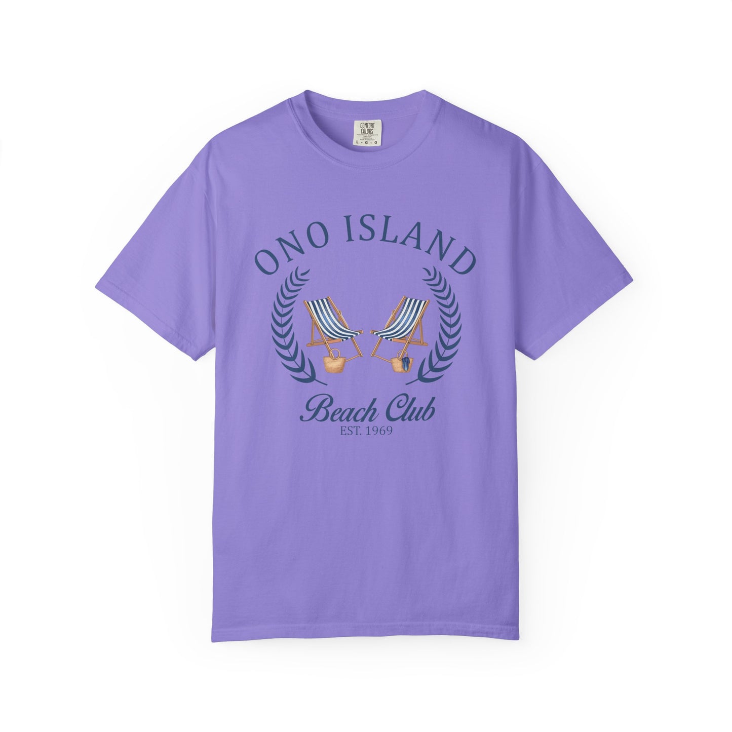 Ono Island Beach Club T-Shirt - Comfort Colors