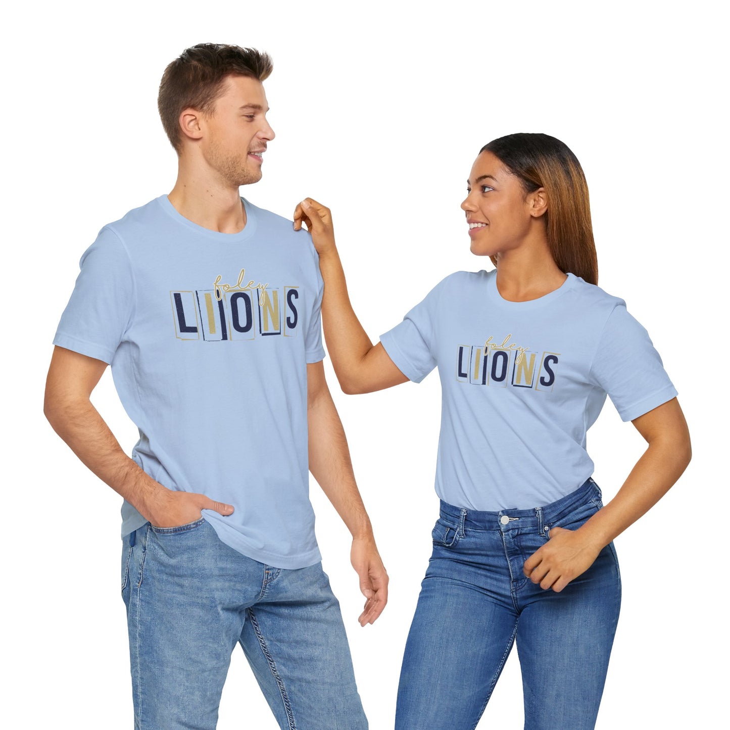 Foley Lions Boxy Tee - Bella Canvas
