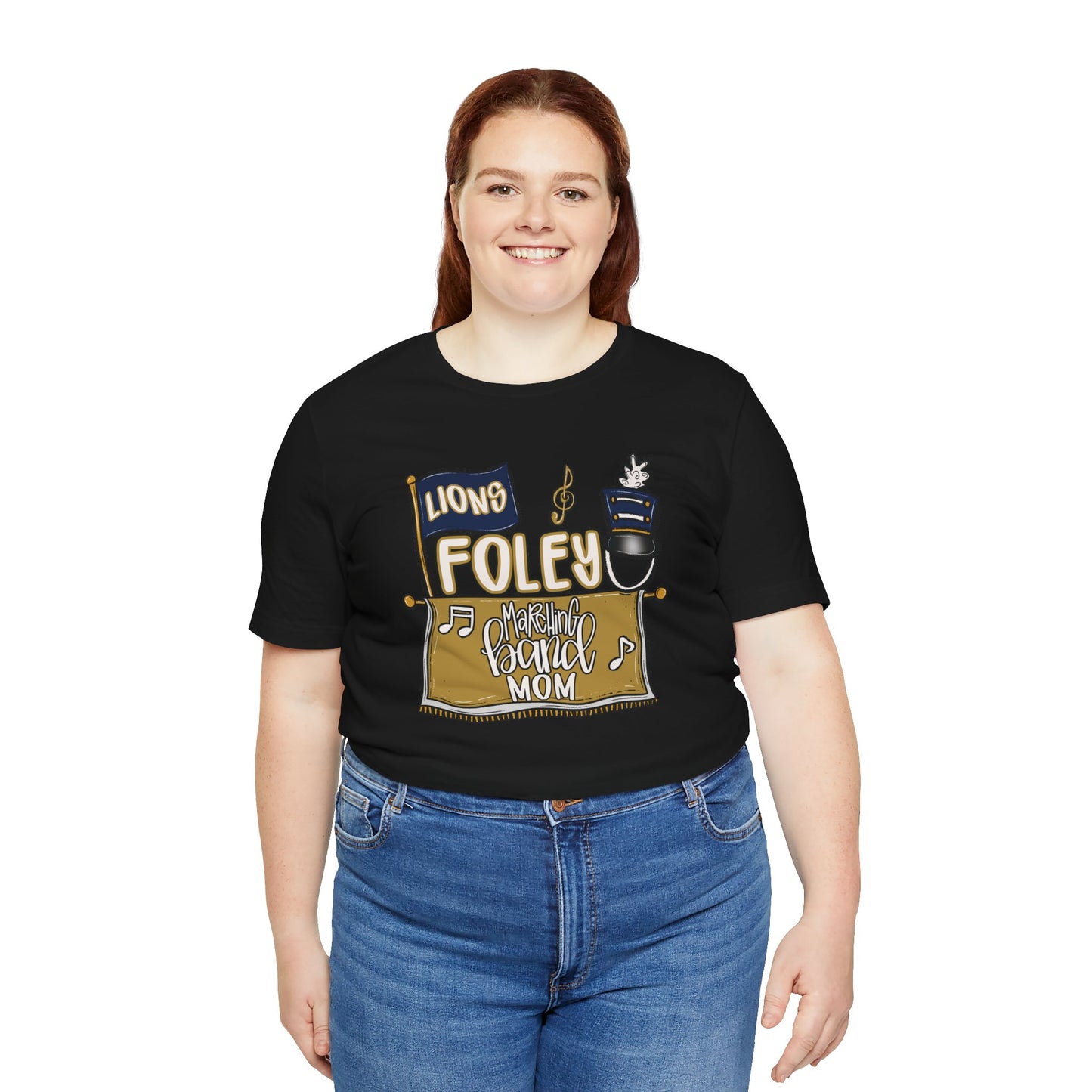 Adult Foley Lion Mom Tee - Bella Canvas
