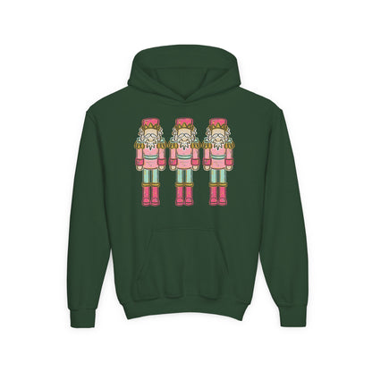 Pastel Nutcrackers Hoodie - Gildan