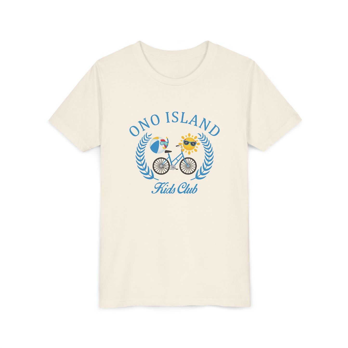 Ono Island Kids Club Blue Tee - Bella Canvas