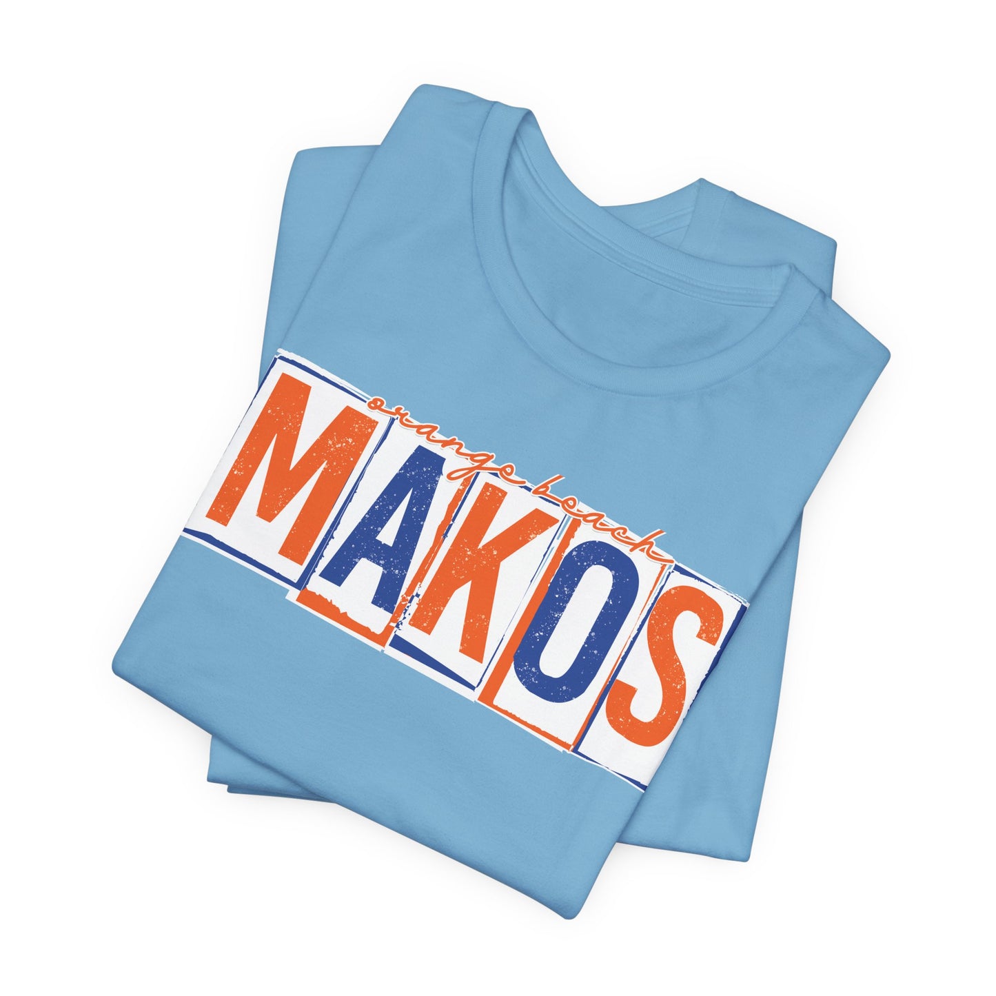 Adult Makos Block Tee - Bella Canvas