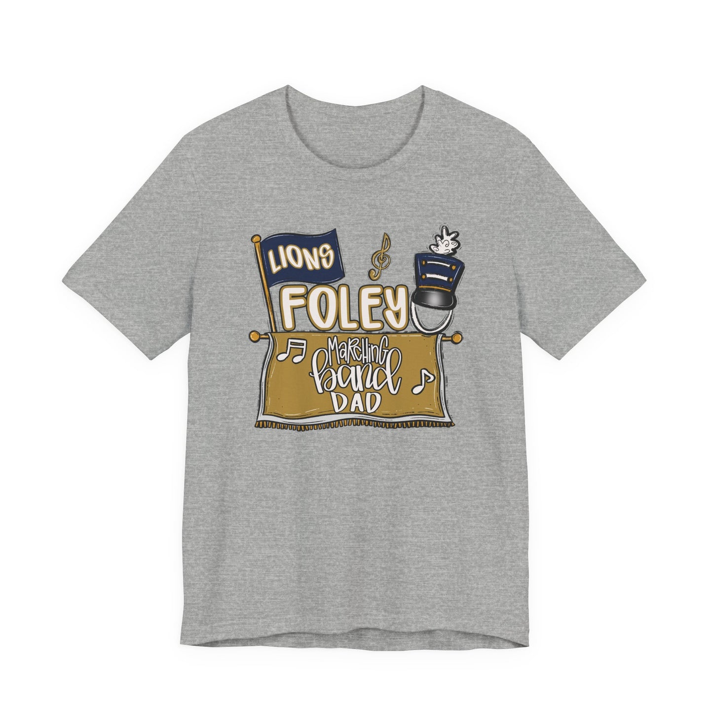 Foley Band Dad Tee - Bella Canvas
