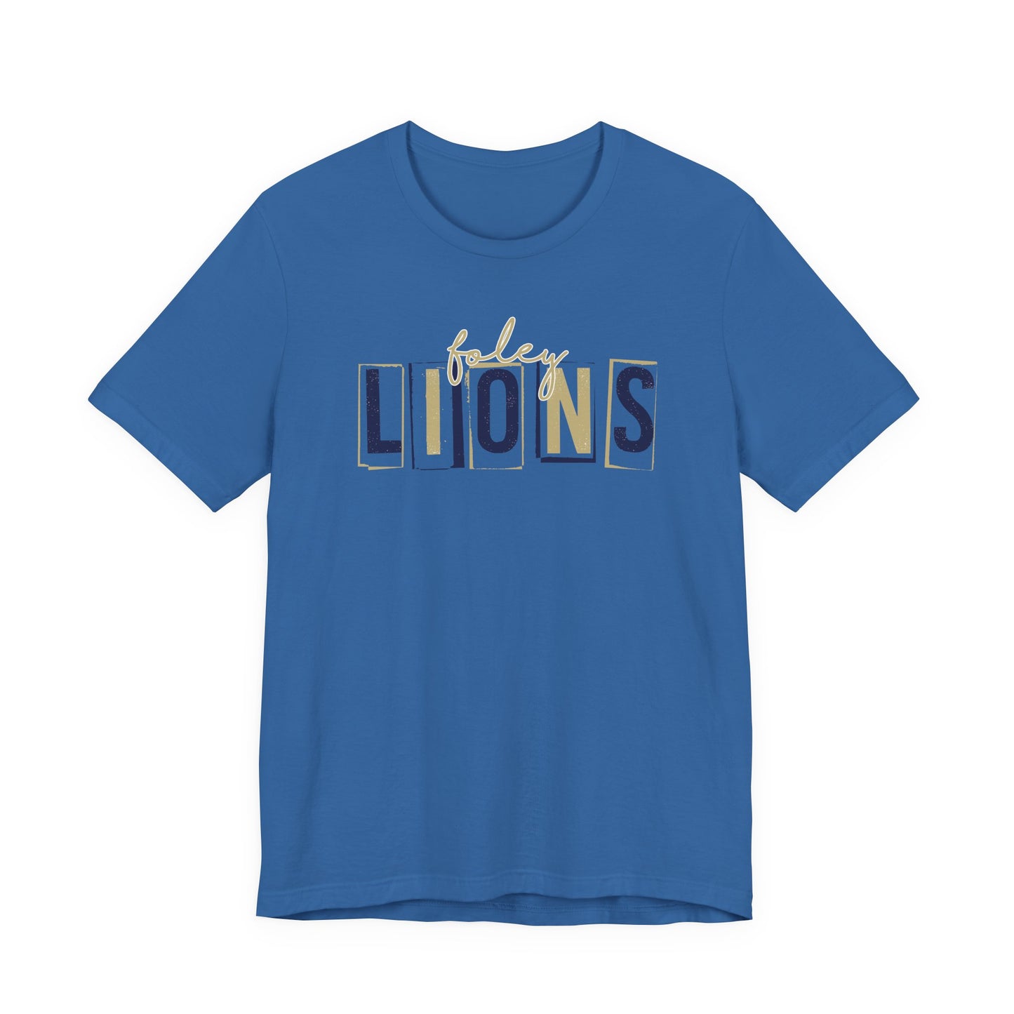 Foley Lions Boxy Tee - Bella Canvas