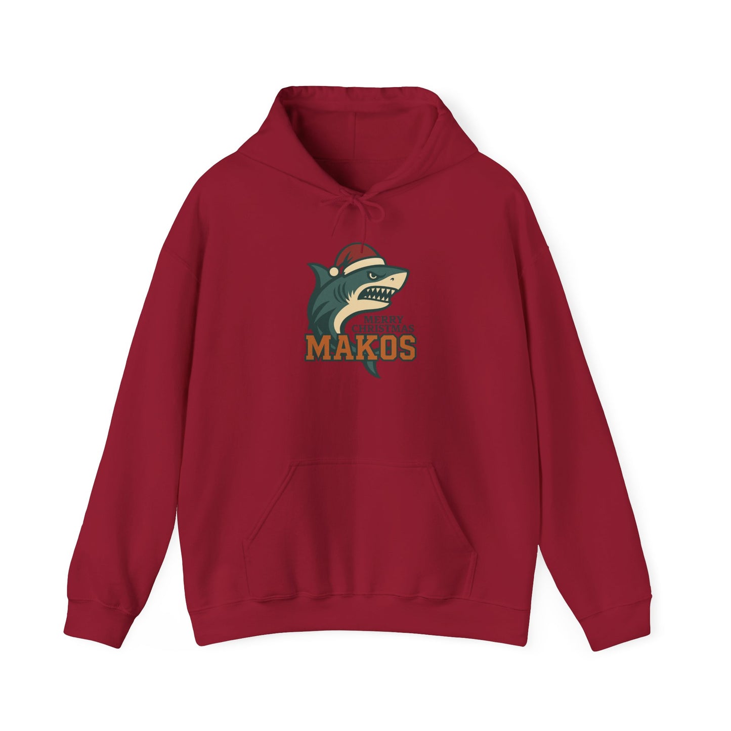 Merry Christmas Makos Hoodie - Gildan