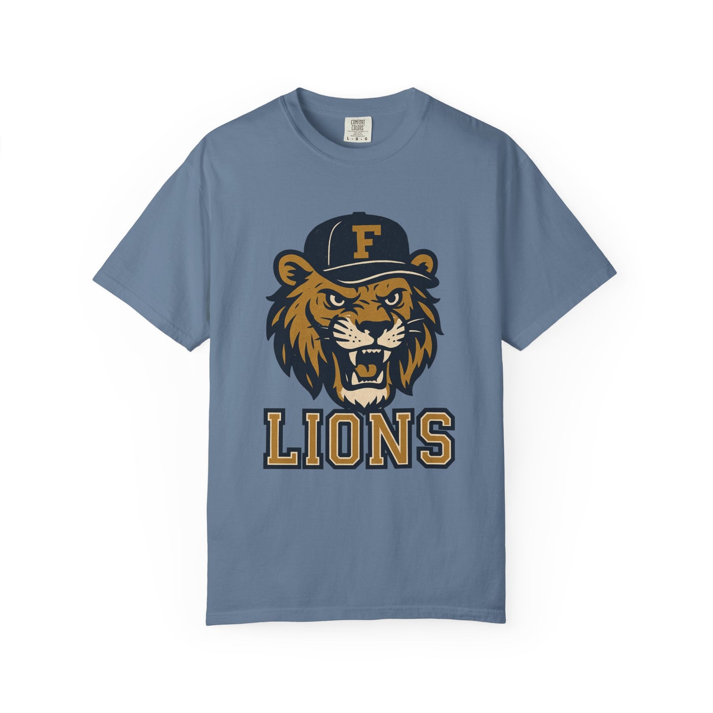 Adult Retro Roaring Lions T-Shirt - Comfort Colors