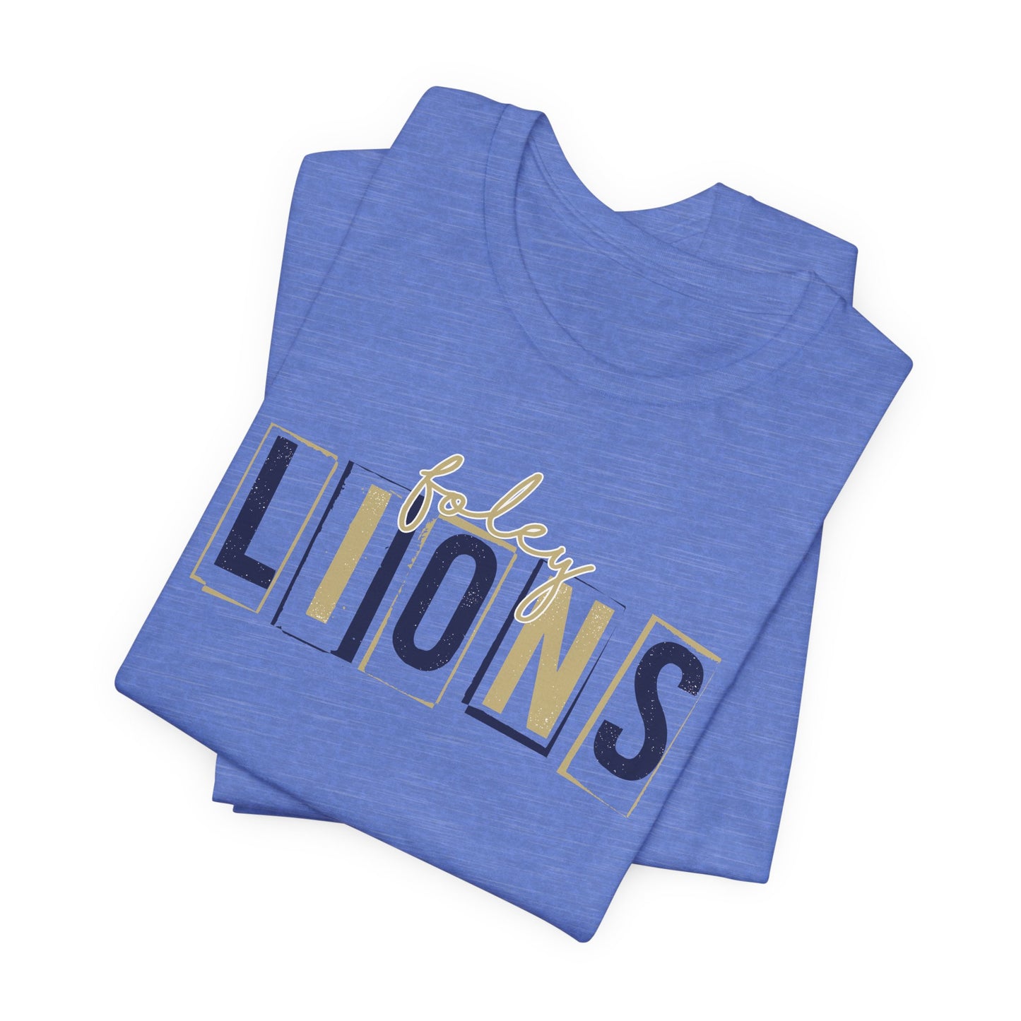 Foley Lions Boxy Tee - Bella Canvas