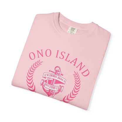 Ono Island Pink Boat Club - Comfort Colors