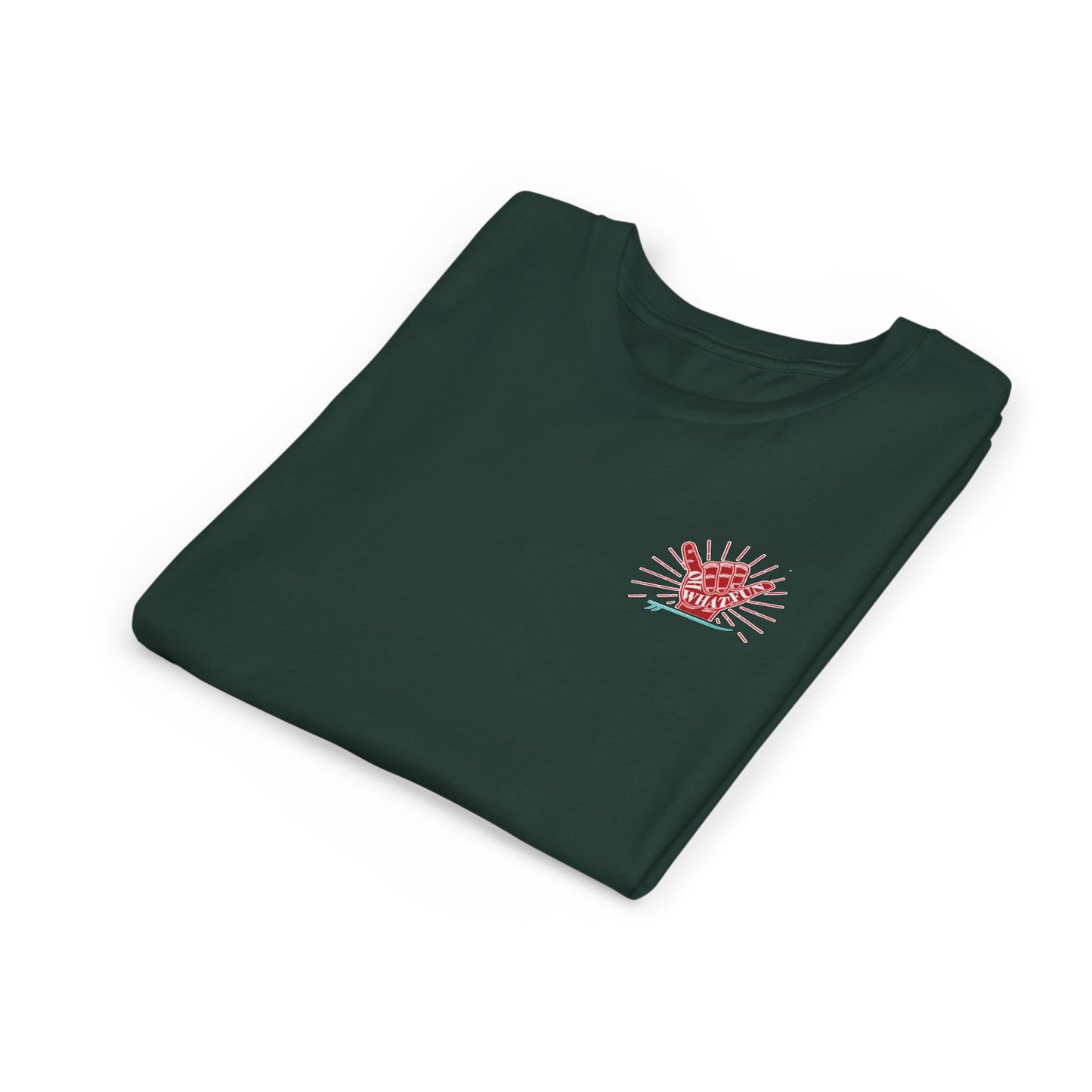 Youth Surfing Christmas Tee - Gildan