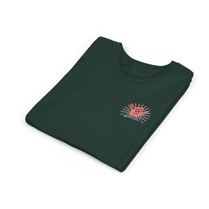 Youth Surfing Christmas Tee - Gildan