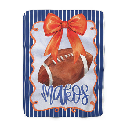 Makos Coquette Style Sherpa Blanket