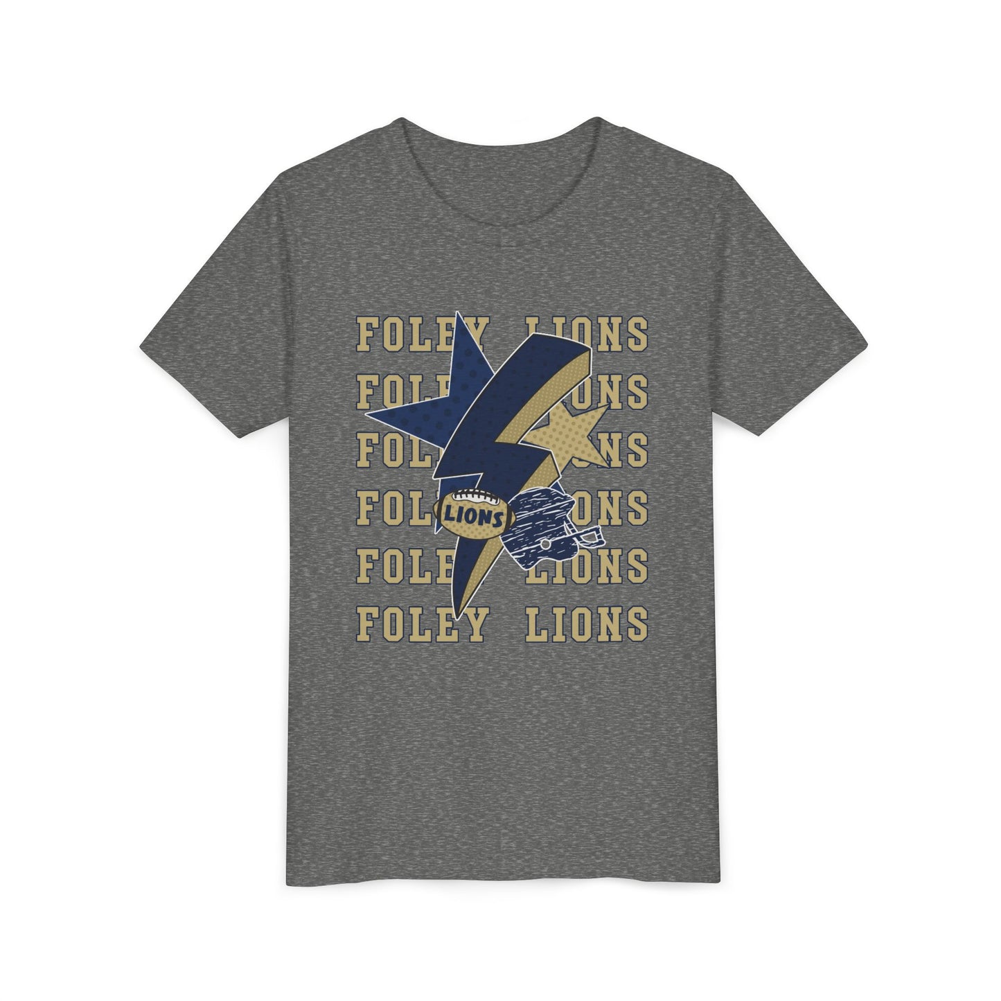Youth Lions Football Lightning