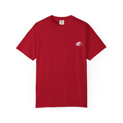 Flamingo Flamingle All the Way Christmas Tee - Comfort Colors