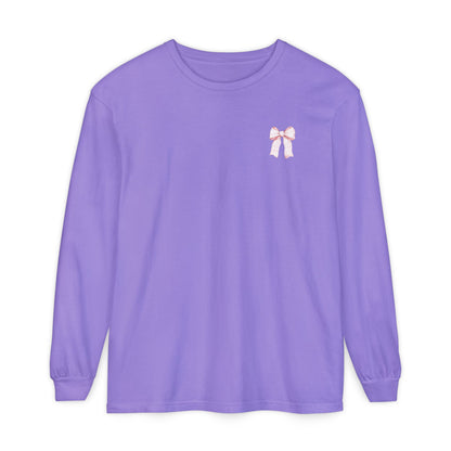 Holly Jolly Long Sleeve Tee - Comfort Colors