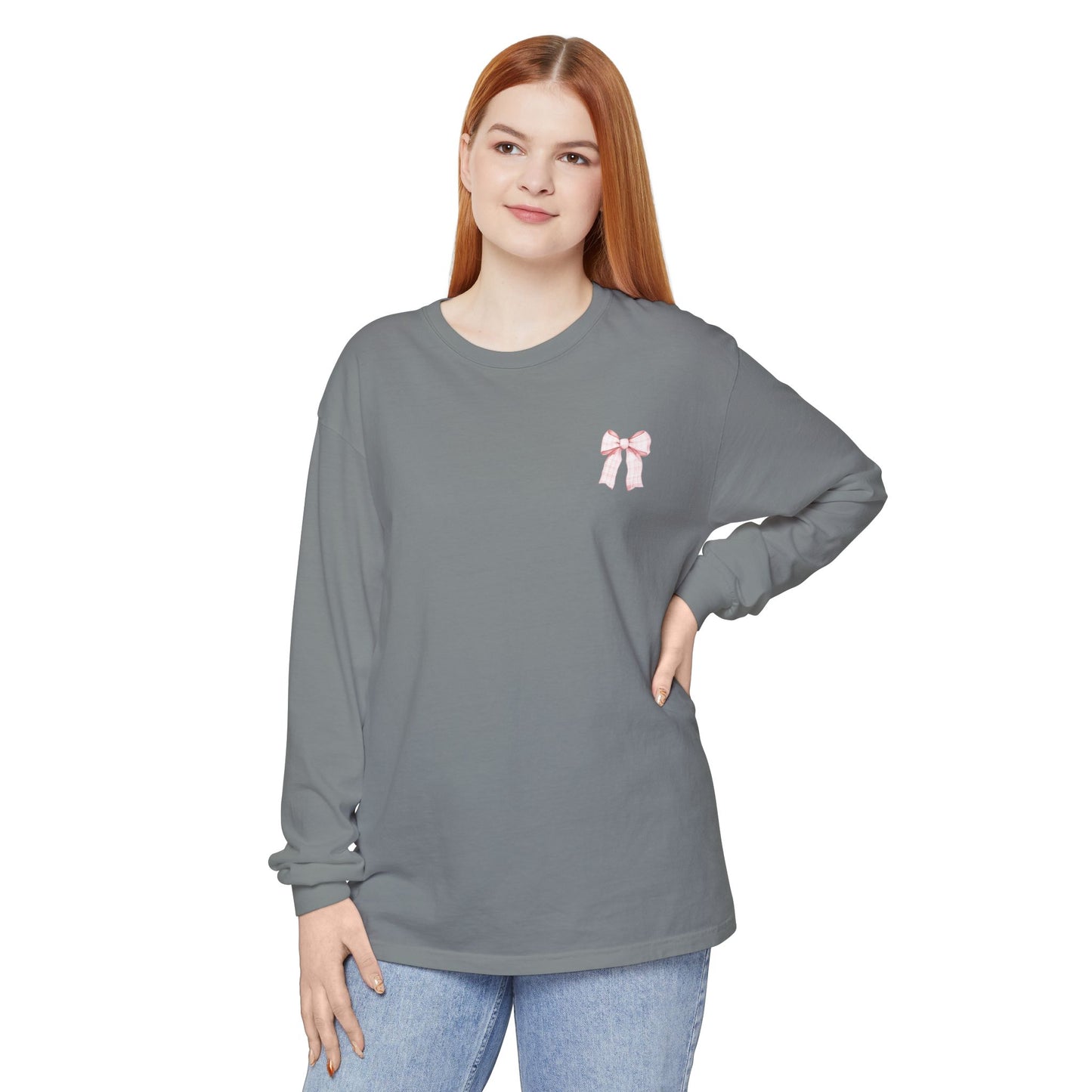 Holly Jolly Long Sleeve Tee - Comfort Colors