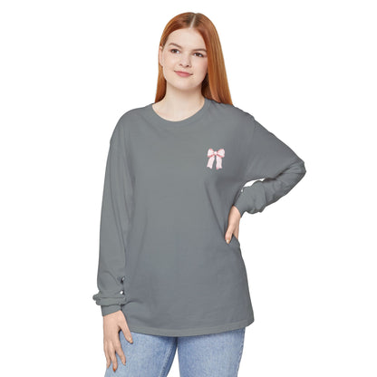 Holly Jolly Long Sleeve Tee - Comfort Colors