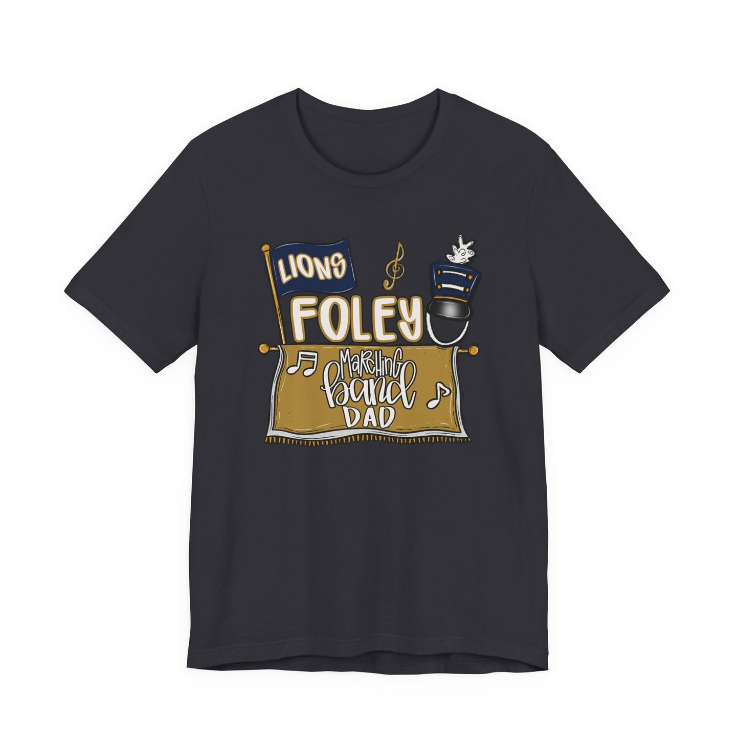 Foley Band Dad Tee - Bella Canvas