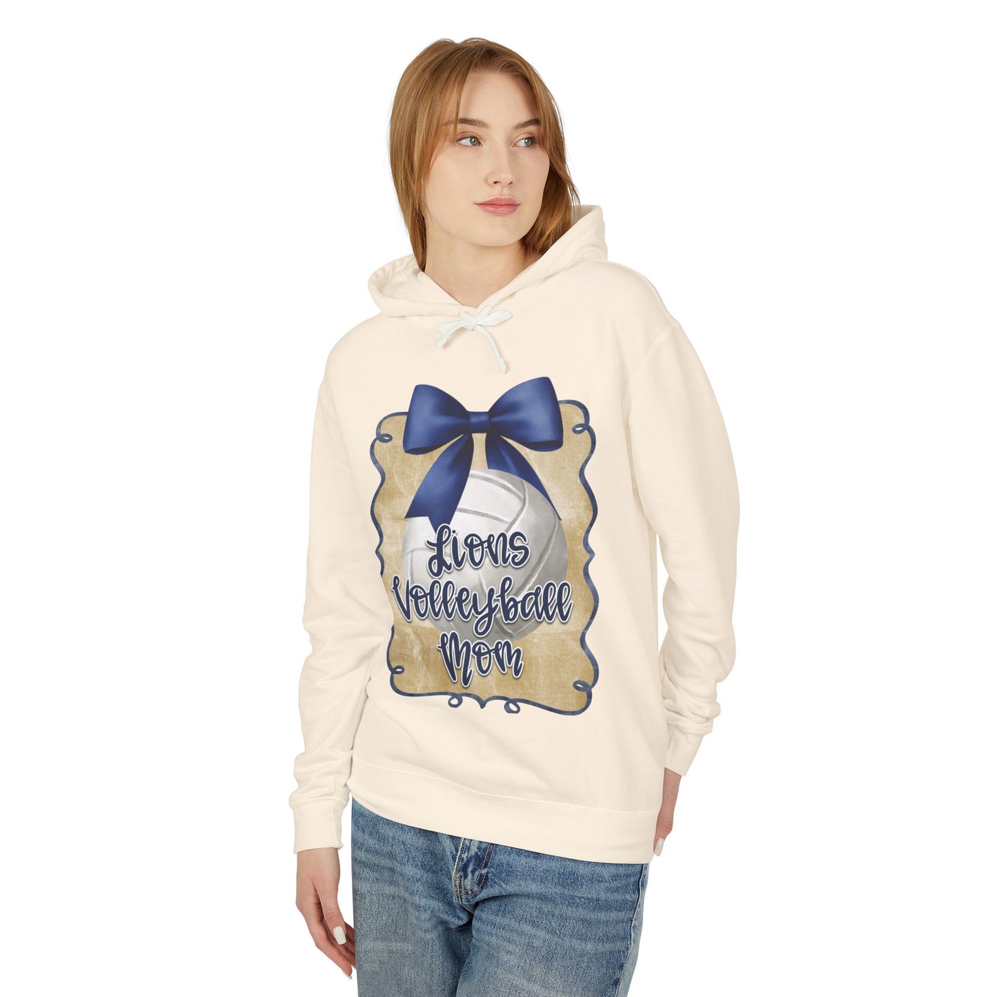 Foley Lions Volleyball Mom Hoodie - Comfort Color