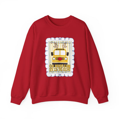 Christmas Bus Driver Sweatshirt - Gildan