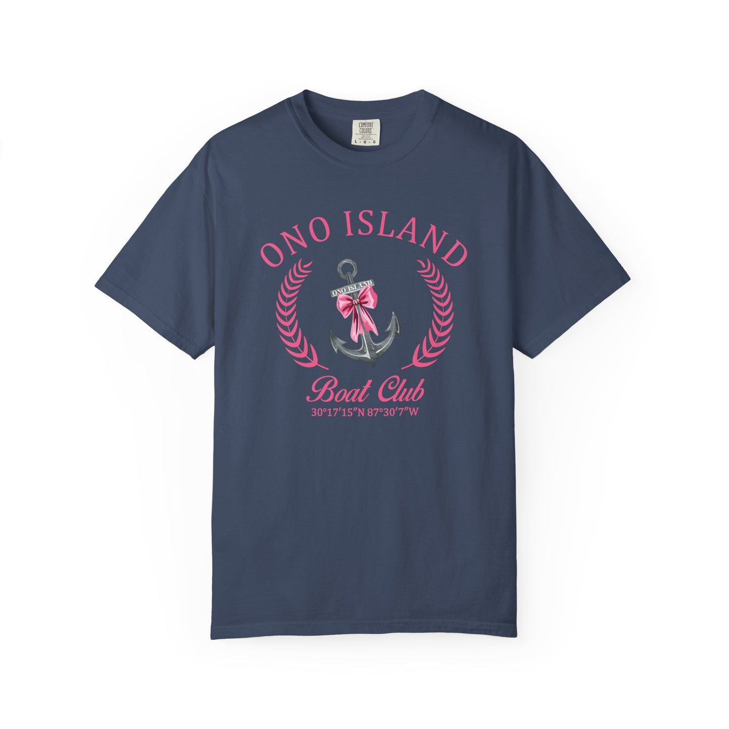 Ono Boat Club Anchor - Comfort Colors