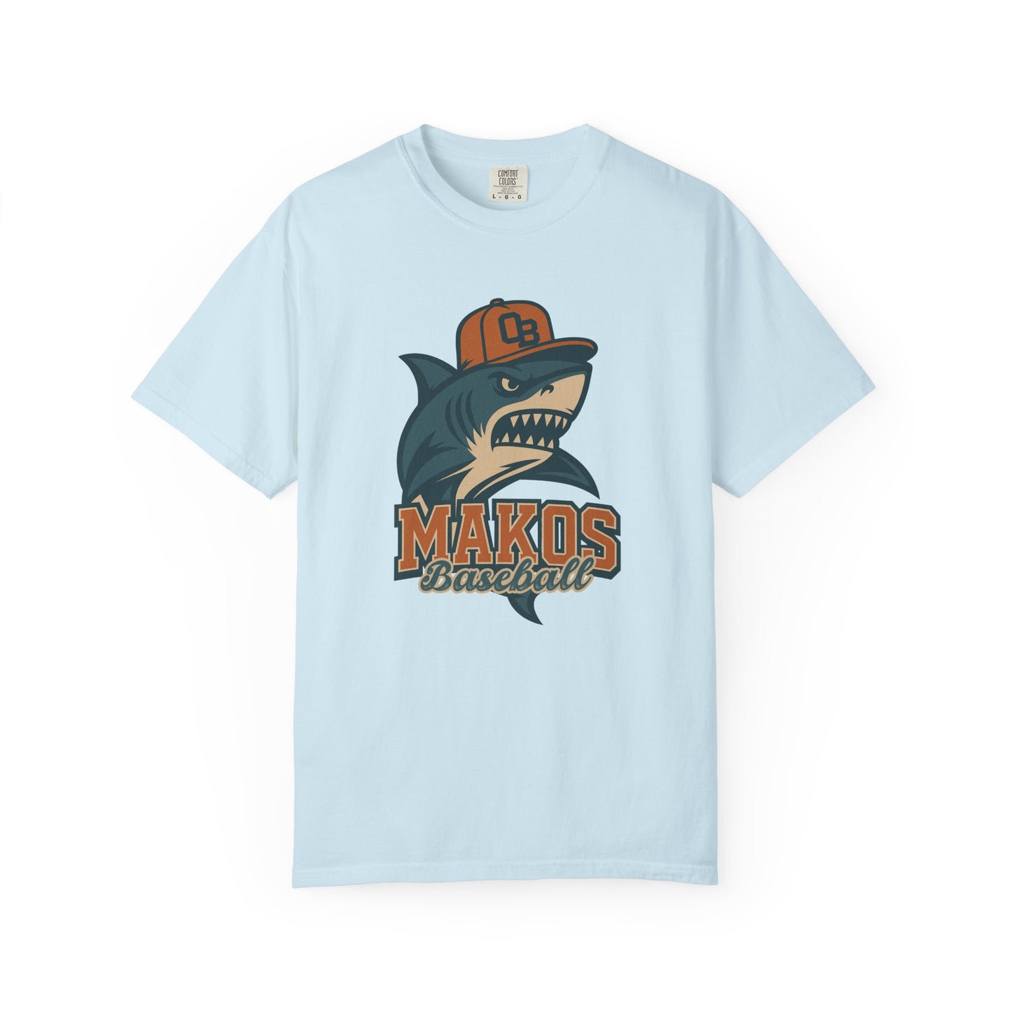 Adult Makos Baseball T-shirt - Comfort Colors