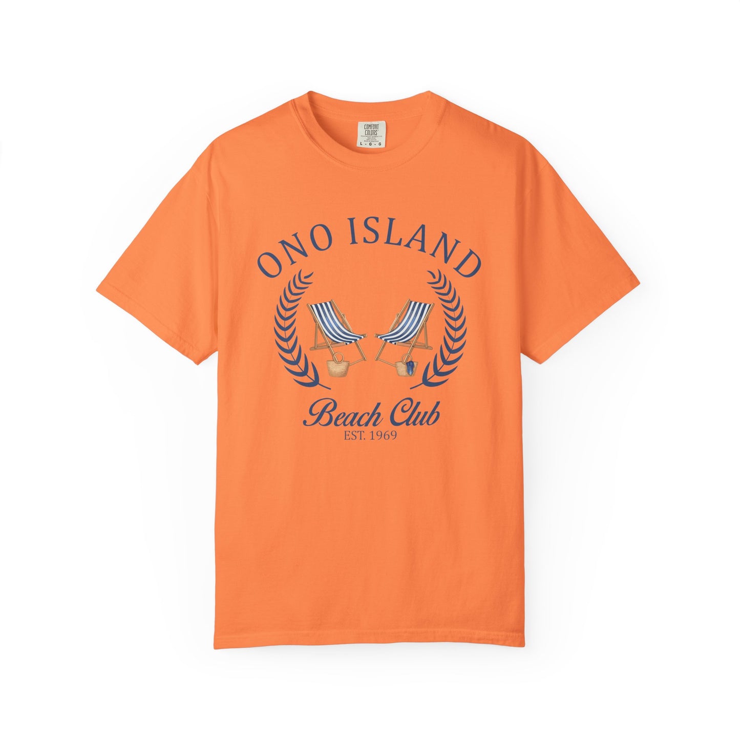 Ono Island Beach Club T-Shirt - Comfort Colors