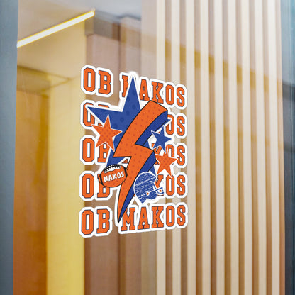 Makos Football Spirit Vinyl Decals