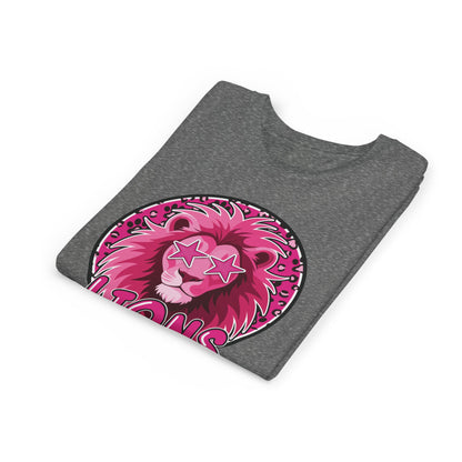 Youth Preppy Pink Lion
