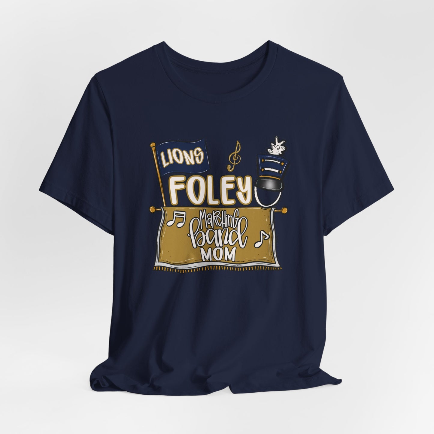 Adult Foley Lion Mom Tee - Bella Canvas