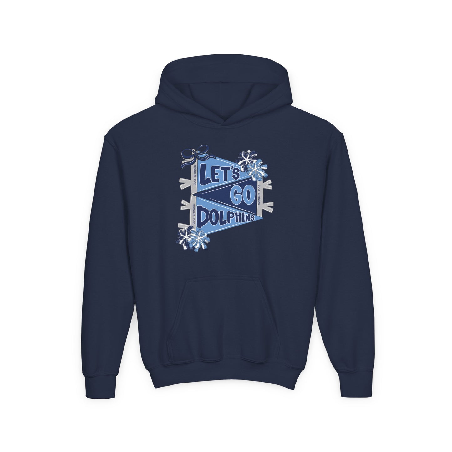 Youth Let's Go Dolphins Hoodie