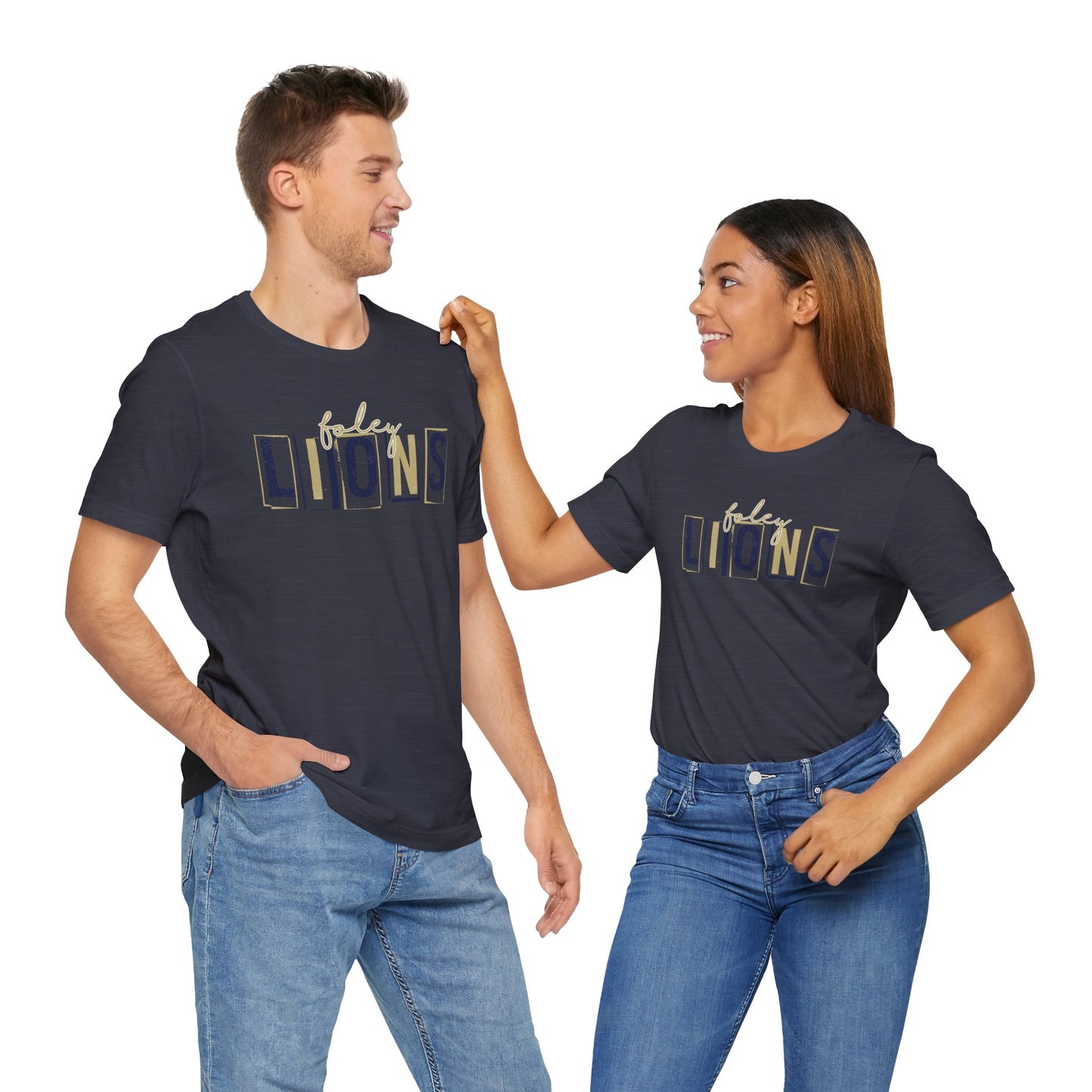 Foley Lions Boxy Tee - Bella Canvas