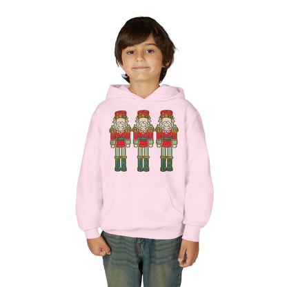 Red/Green Nutcracker Hoodie - Gildan