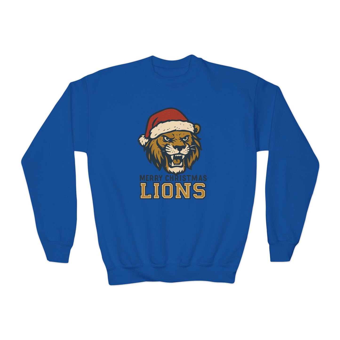 Merry Christmas Lions Sweatshirt - Gildan
