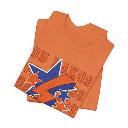 Adult Makos Lightning Football Tee - Bella Canvas