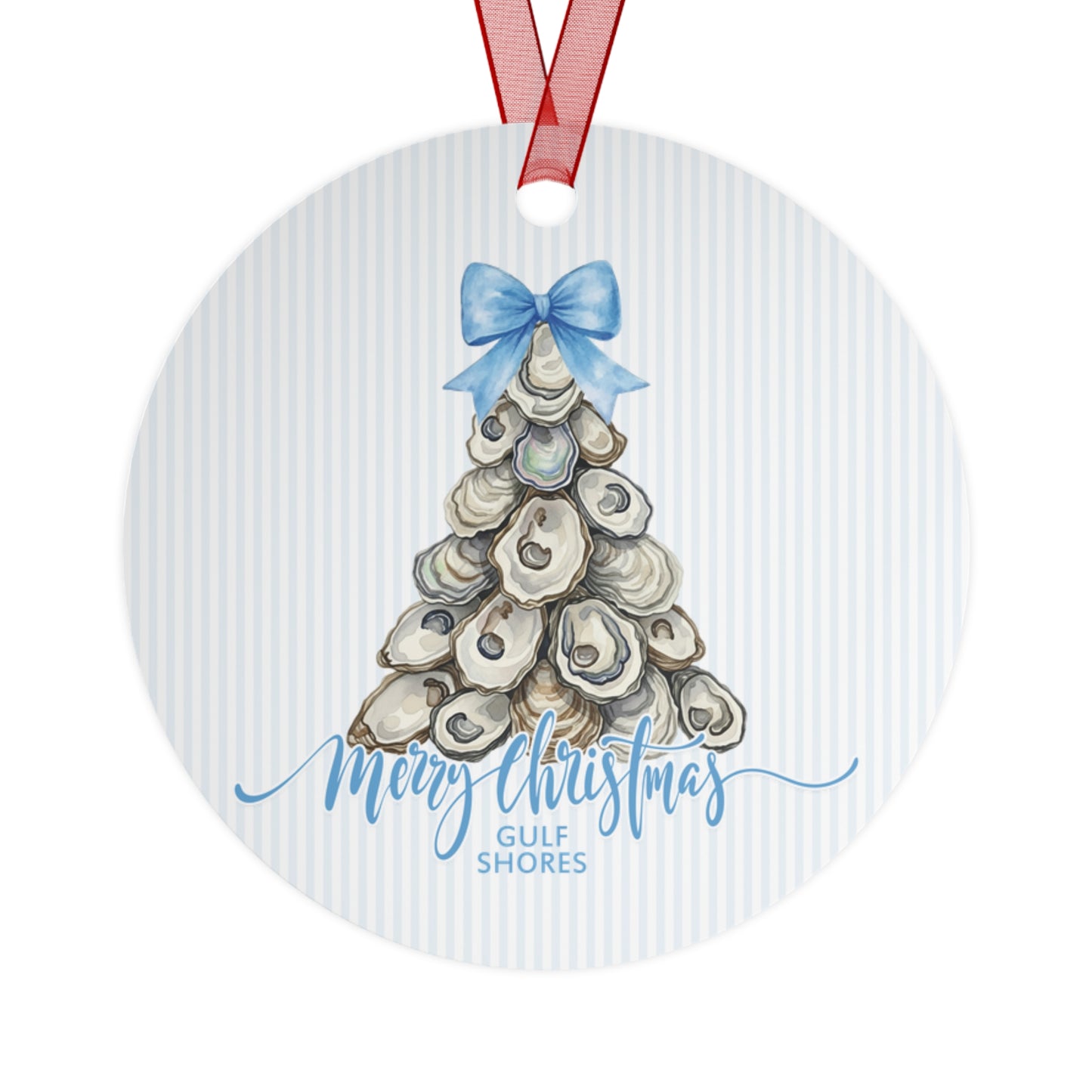 Gulf Shores Coastal Oyster Christmas Tree