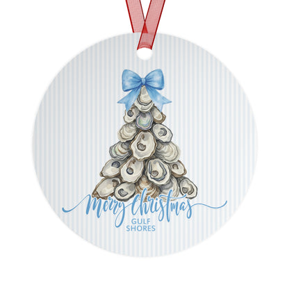 Gulf Shores Coastal Oyster Christmas Tree
