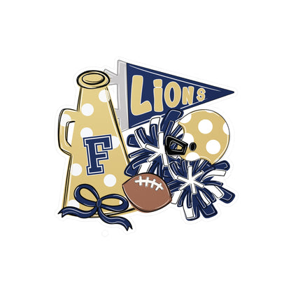 Lions Mega Team Spirit Stickers